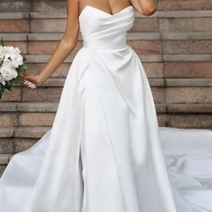 Wedding dress and Veil